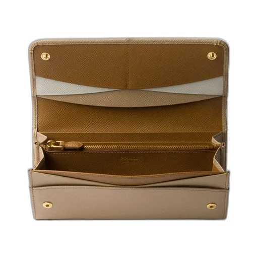 Large Saffiano Leather Wallet