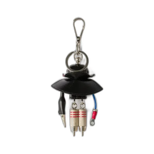 Robot Saffiano Leather Bag Charm