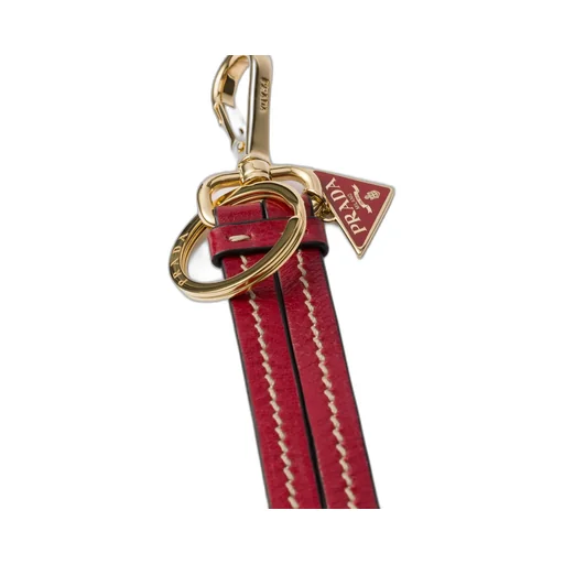 Leather Bag Charm And Keychain