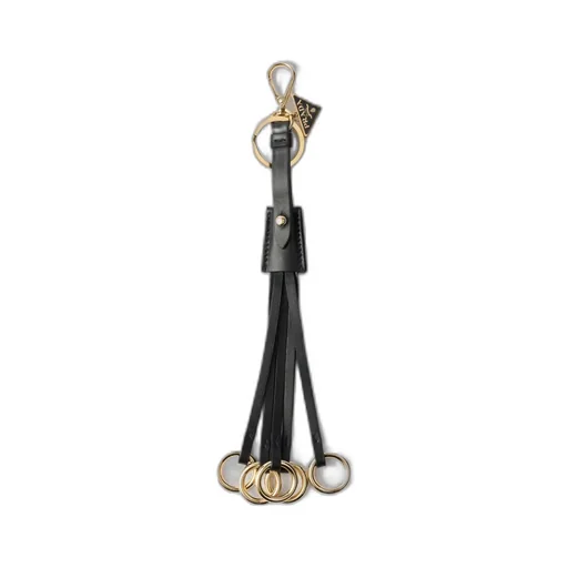 Leather Bag Charm And Keychain