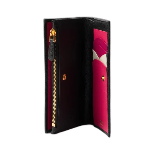 Large Saffiano Leather Wallet