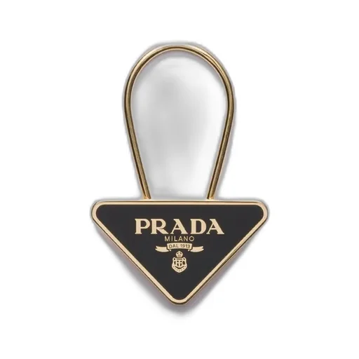 Enameled Metal Key Ring