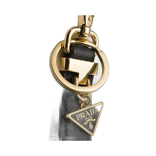 Saffiano Leather Key Ring