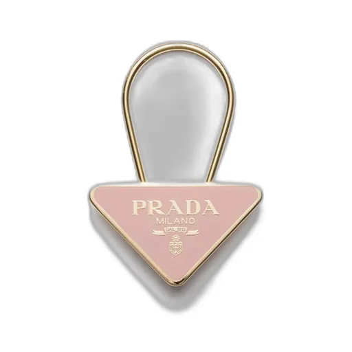 Enameled Metal Key Ring