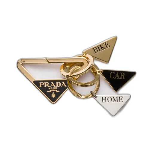 Metal Triangle Key Ring