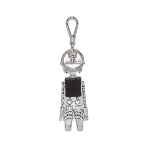 Robot Saffiano Leather Bag Charm