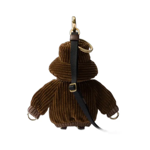 Soft Robot Corduroy Bag Charm
