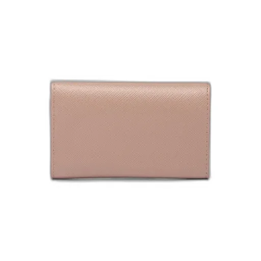 Saffiano Leather Keychain