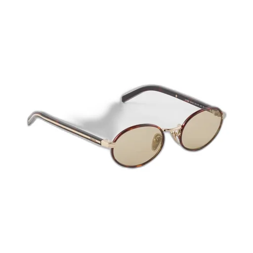 Prada Sunglasses With The Iconic Metal Plaque