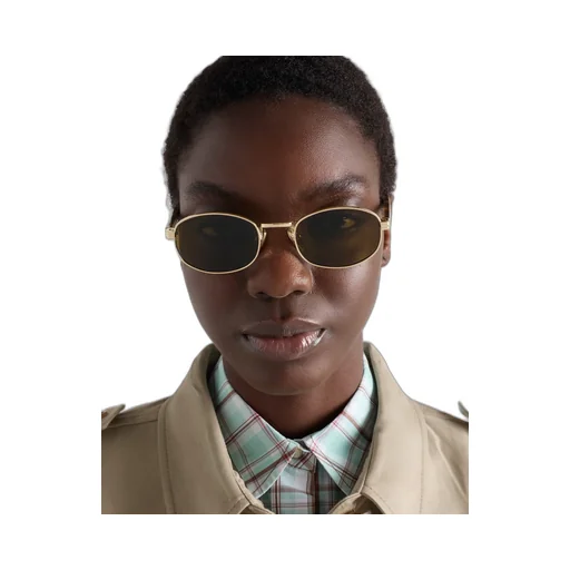 Sunglasses With The Iconic Metal Plaque