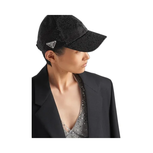 Duchesse Baseball Cap With Crystals