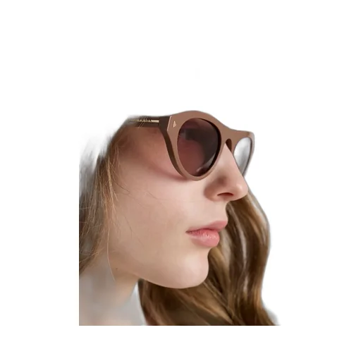 Prada Sunglasses With The Iconic Metal Plaque