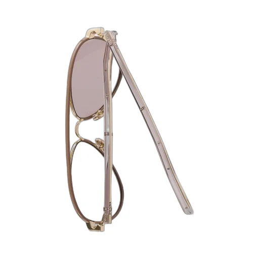Prada Sunglasses With The Iconic Metal Plaque