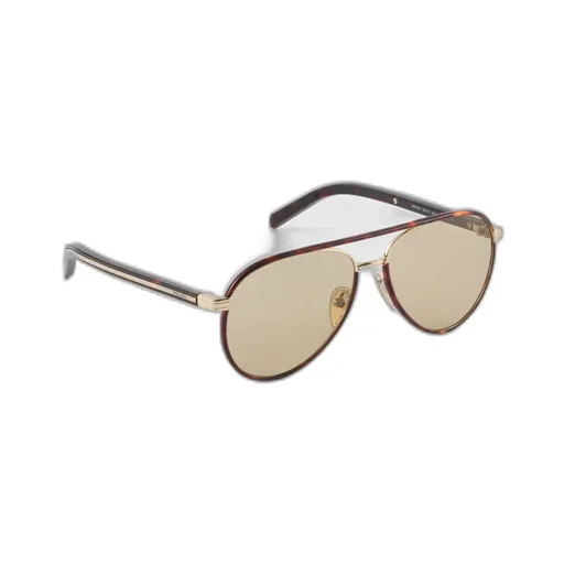 Prada Sunglasses With The Iconic Metal Plaque