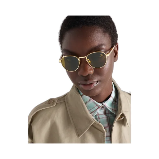 Sunglasses With The Iconic Metal Plaque