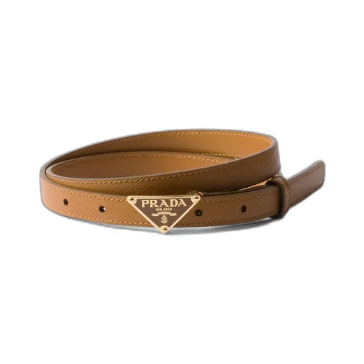 Saffiano Leather Belt