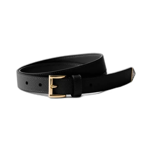 Saffiano Leather Belt