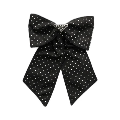 Studded Re-Nylon Hair Clip