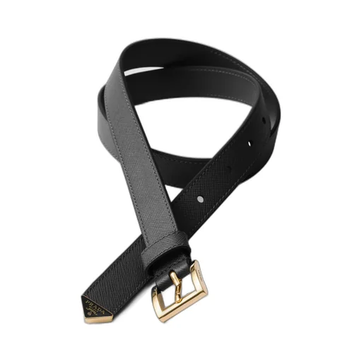 Saffiano Leather Belt