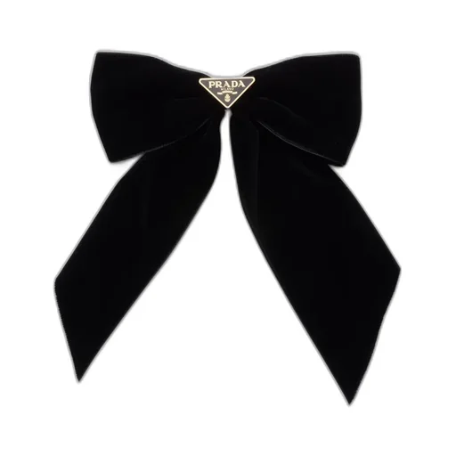 Velvet Bow Hair Clip