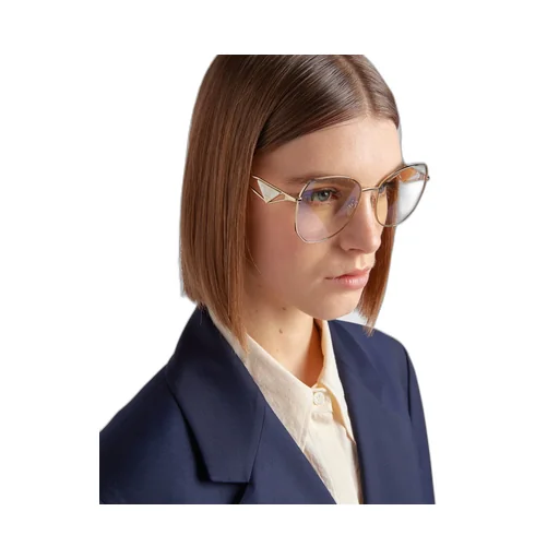 Sunglasses With Triangle Logo