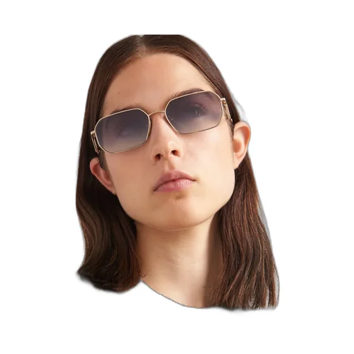 Sunglasses With Prada Triangle Logo