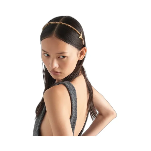 Embellished Brass Headband