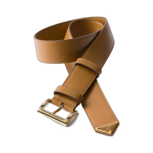 Logo Plaque Square-Buckle Belt