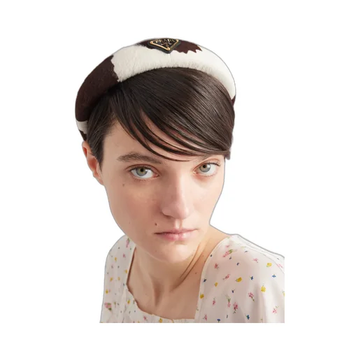 Printed Leather Headband