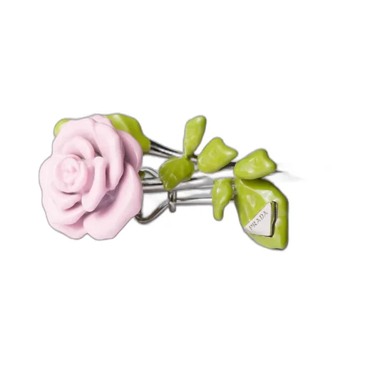 Enamelled Metal Hair Clip