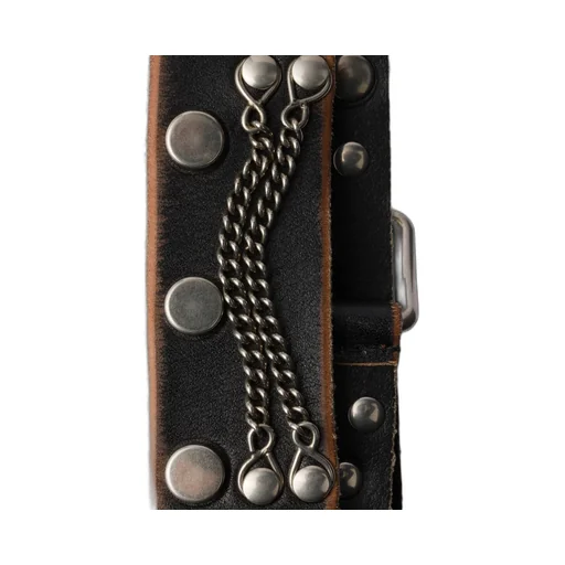 Studded Leather Belt