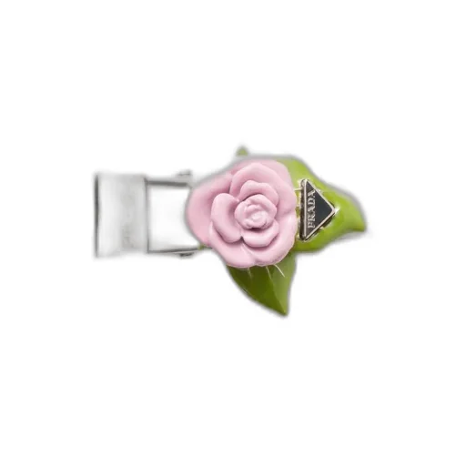 Enamelled Metal Hair Clip