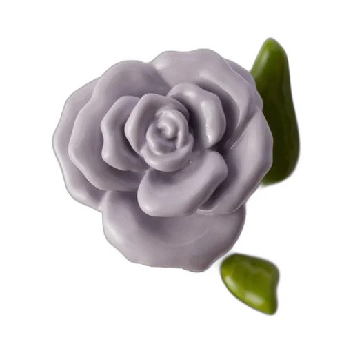 Enamelled Metal Hair Clip