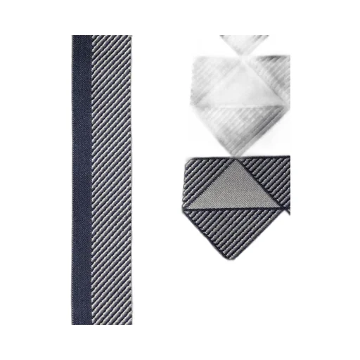 Printed Silk Skinny Scarf