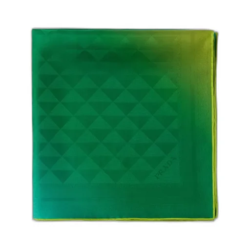 Printed Silk Twill Scarf 55X55