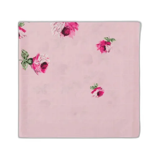Crepe De Chine Jacquard Scarf 90X90