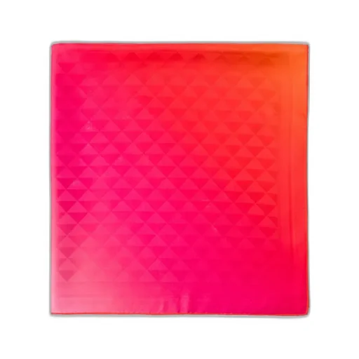 Printed Silk Twill Scarf 90X90