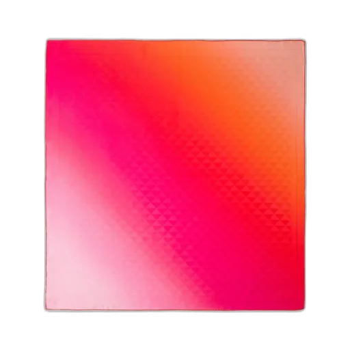 Printed Silk Twill Scarf 90X90