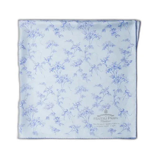 Printed Silk Twill Scarf 90X90