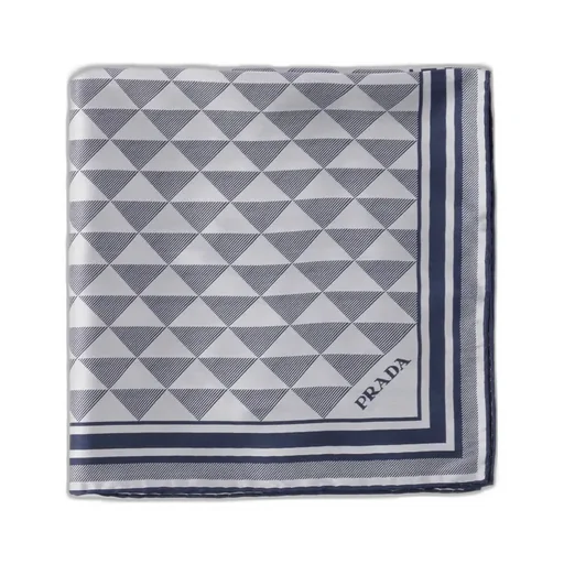 Printed Silk Scarf 55X55