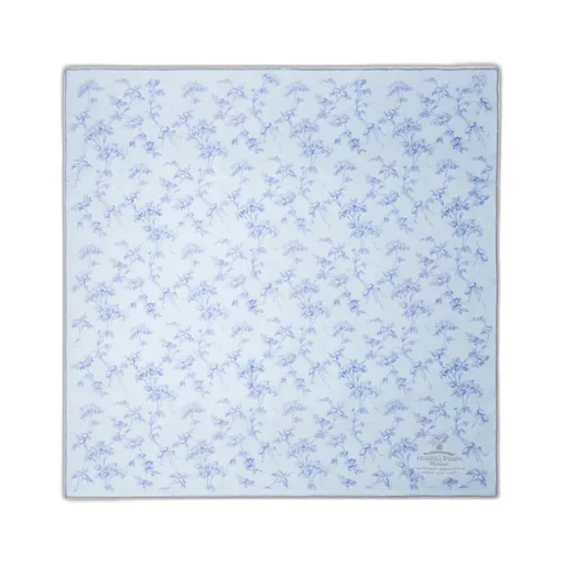 Printed Silk Twill Scarf 90X90