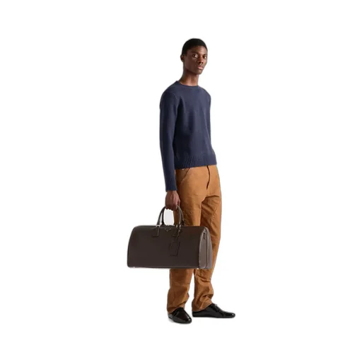 Saffiano Leather Travel Bag