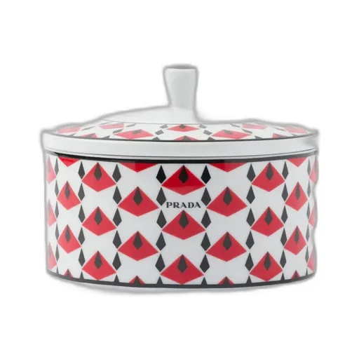 Porcelain Box - Vienna Red