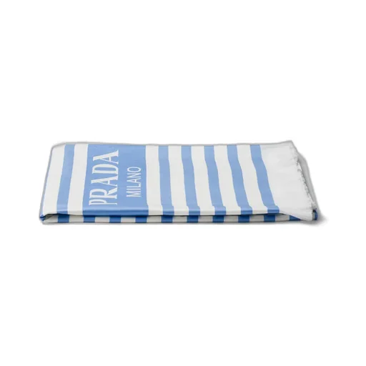 Striped Cotton Beach Towel