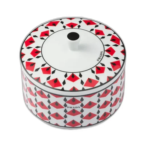 Porcelain Box - Vienna Red