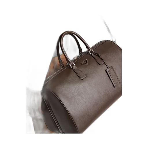 Saffiano Leather Travel Bag