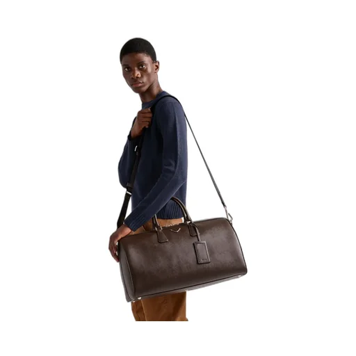 Saffiano Leather Travel Bag
