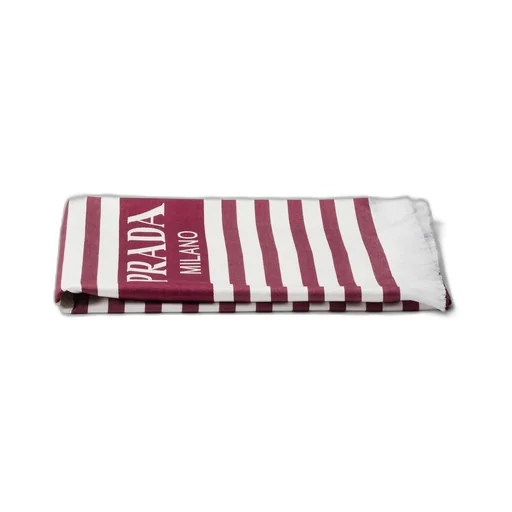Striped Cotton Beach Towel