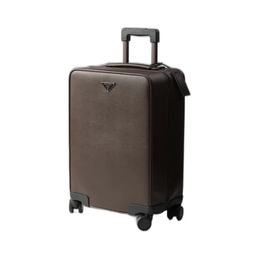 Saffiano Leather Trolley