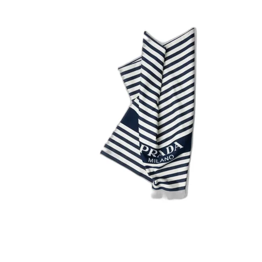 Striped Cotton Beach Towel